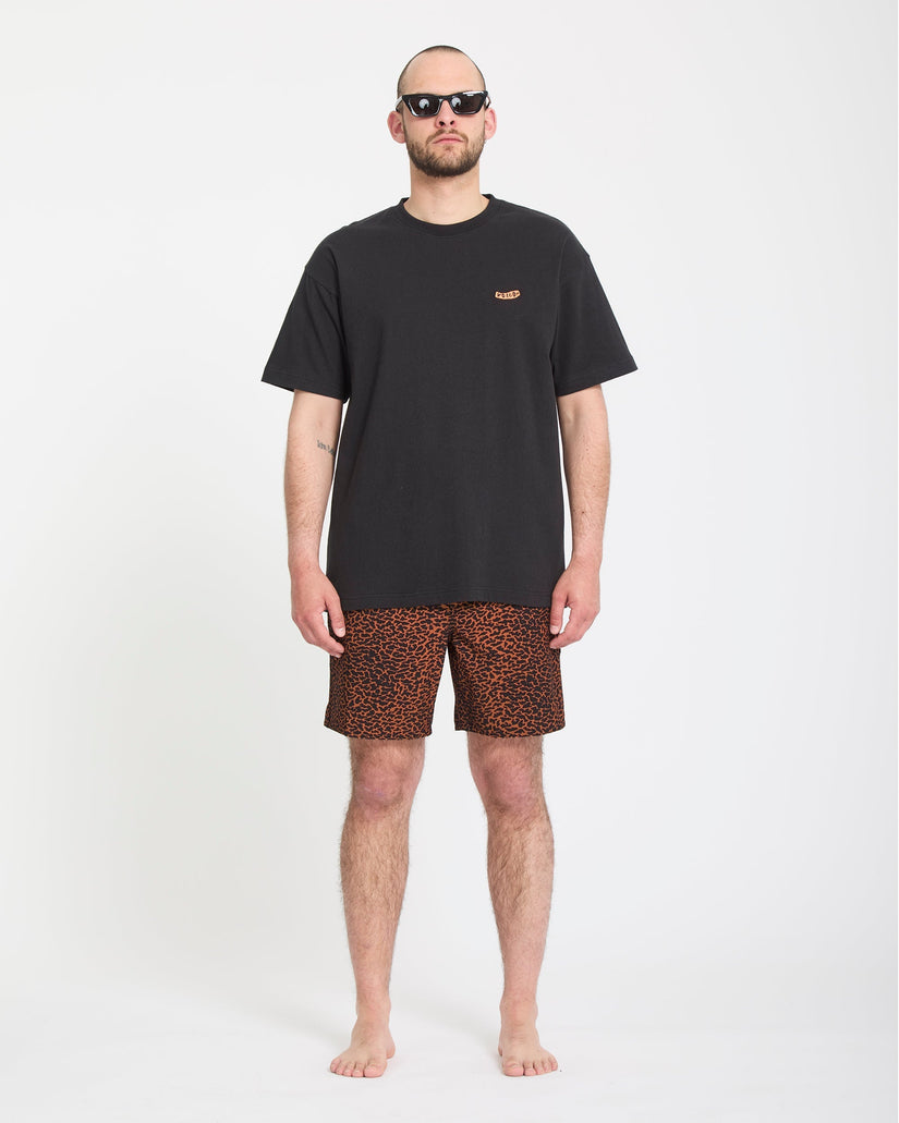 Bañador Melange Trunk 17" - Brown Horn