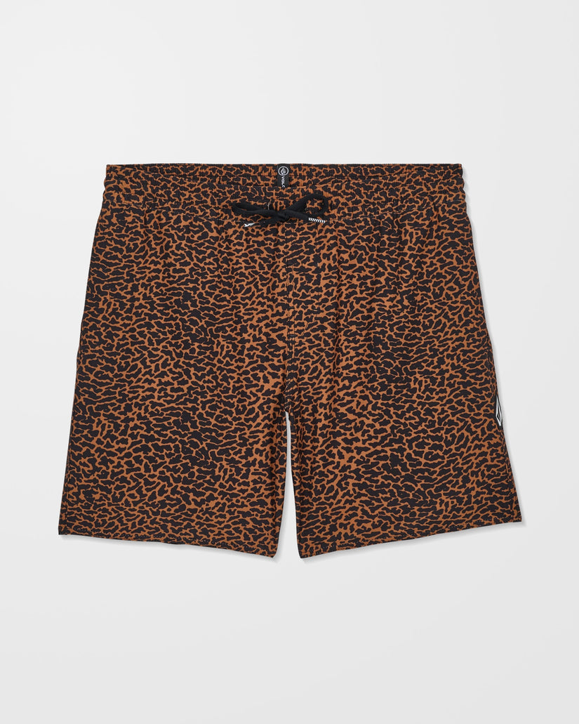 Bañador Melange Trunk 17" - Brown Horn