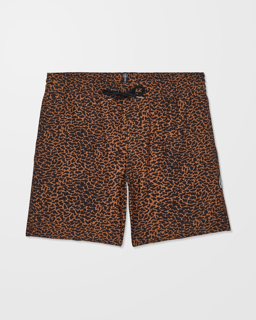 Bañador Melange Trunk 17" - Brown Horn