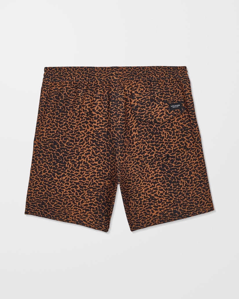Bañador Melange Trunk 17" - Brown Horn