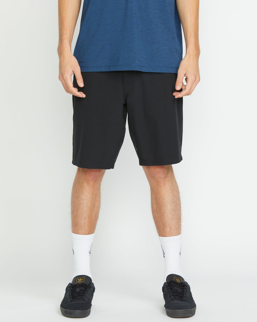 Pantalón corto híbrido Frickin Cross Shred 20" - Black