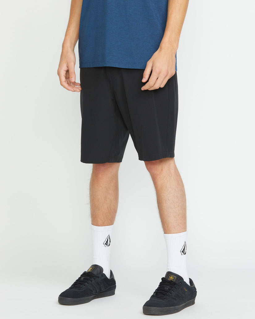 Pantalón corto híbrido Frickin Cross Shred 20" - Black