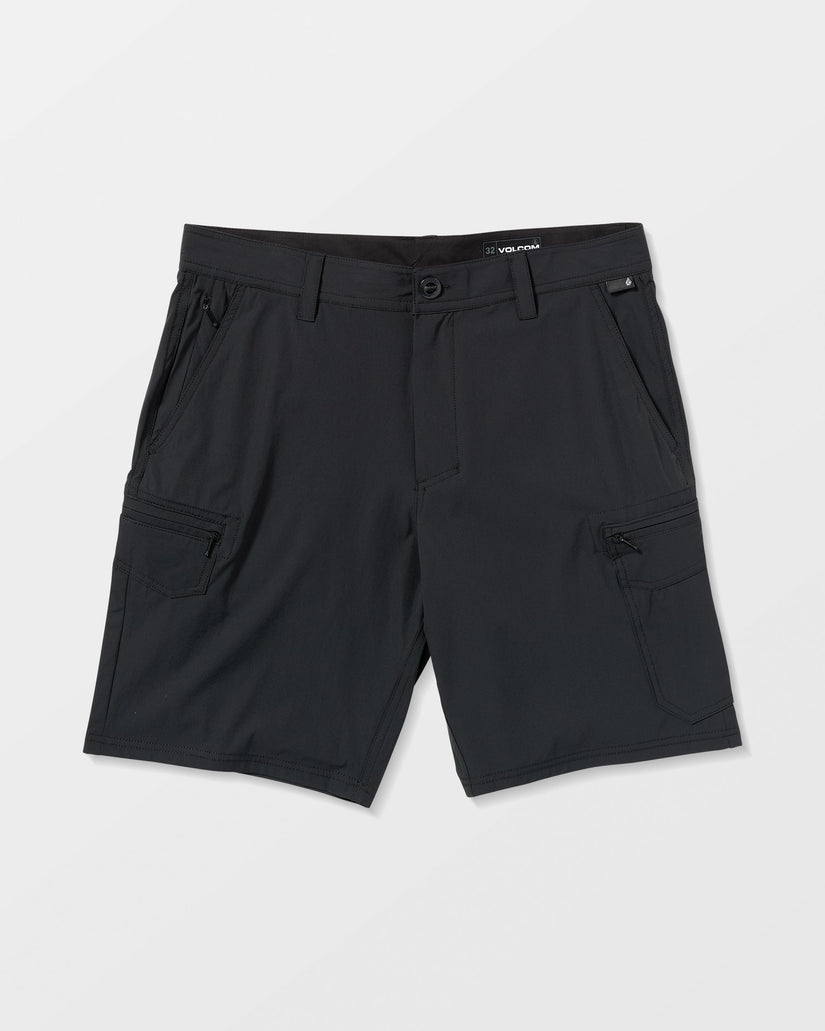Pantalón corto híbrido Cashed In Cargo 20" - Black