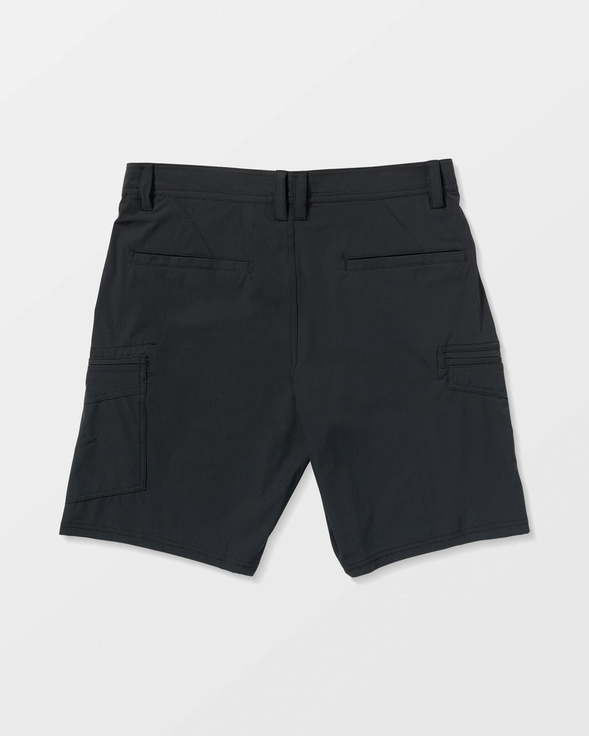 Pantalón corto híbrido Cashed In Cargo 20" - Black