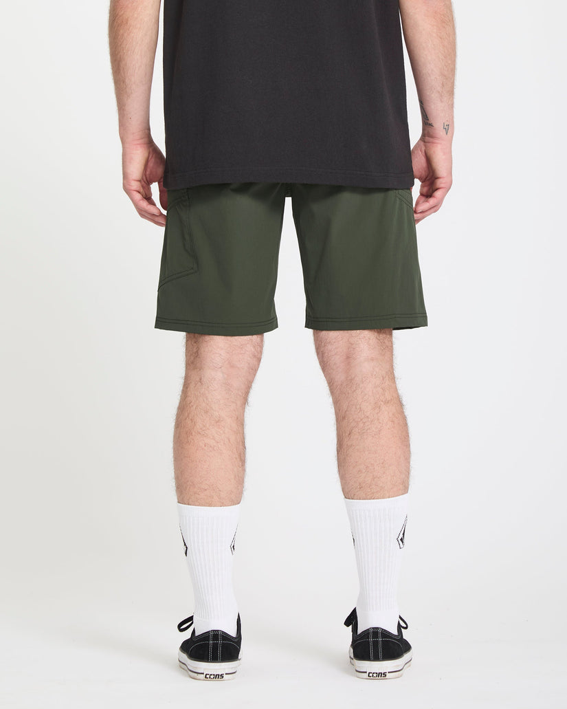Pantalón corto híbrido Cashed In Cargo 20" - Squadron Green