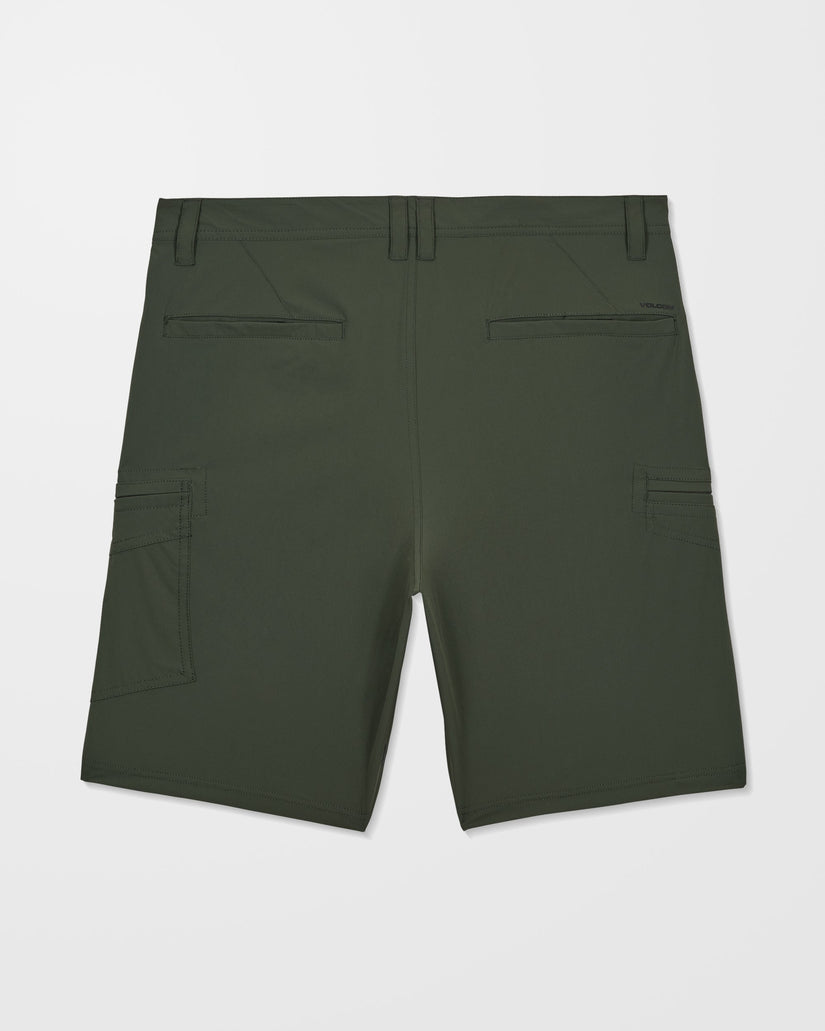 Pantalón corto híbrido Cashed In Cargo 20" - Squadron Green
