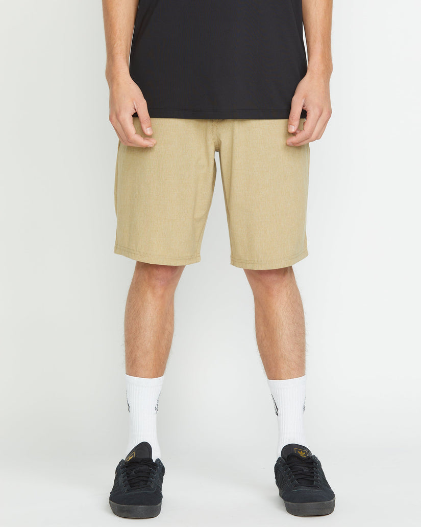 Pantalón corto híbrido Frickin Cross Shred Static 20" - Dark Khaki