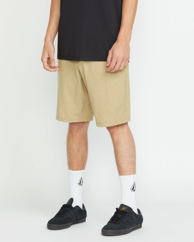 Pantalón corto híbrido Frickin Cross Shred Static 20" - Dark Khaki