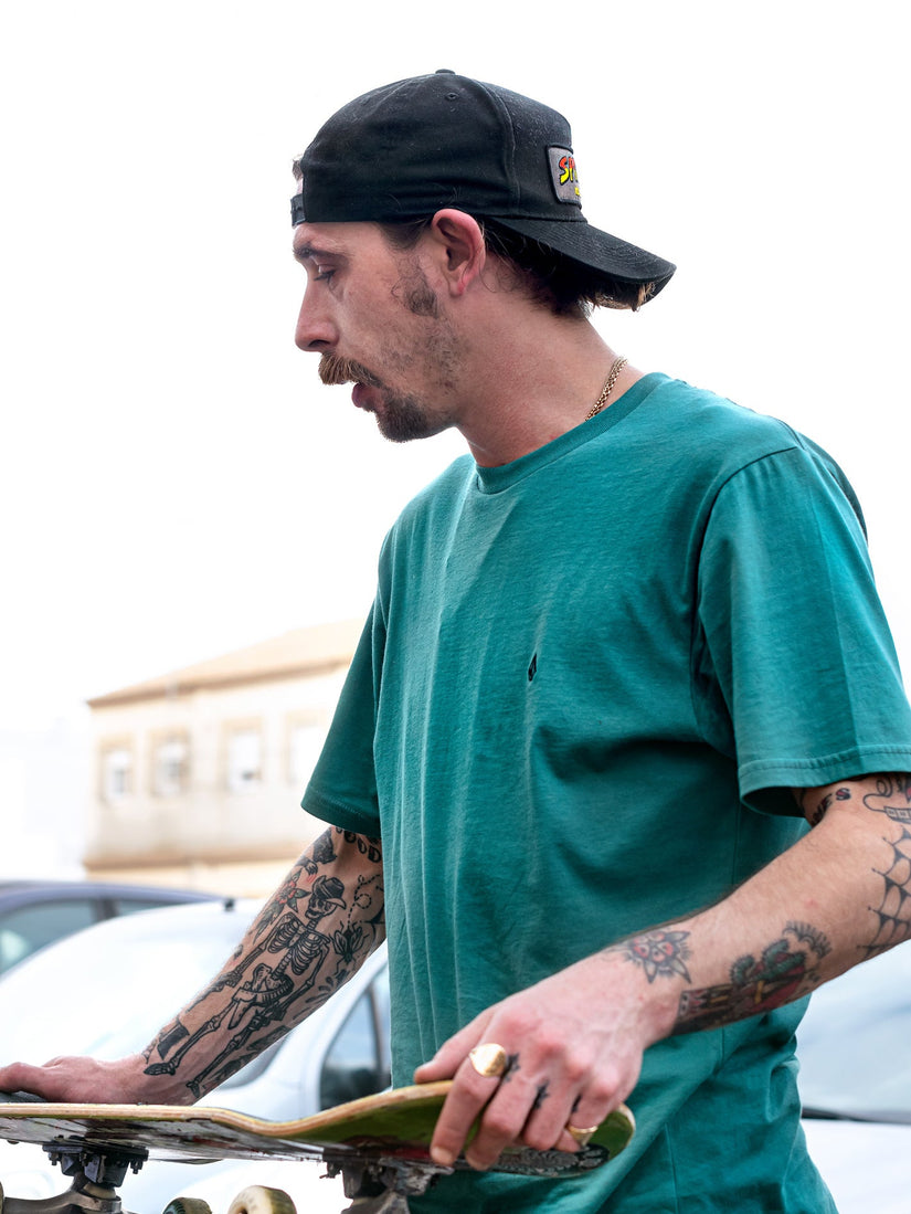 Stone Blanks T-Shirt - Sea Green - Men - EU – Europe Stone Blanks T-Shirt - Sea Green - Men - EU – Europe