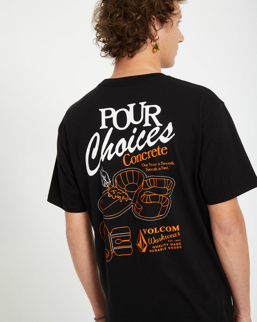 Camiseta Pour Choices - BLACK