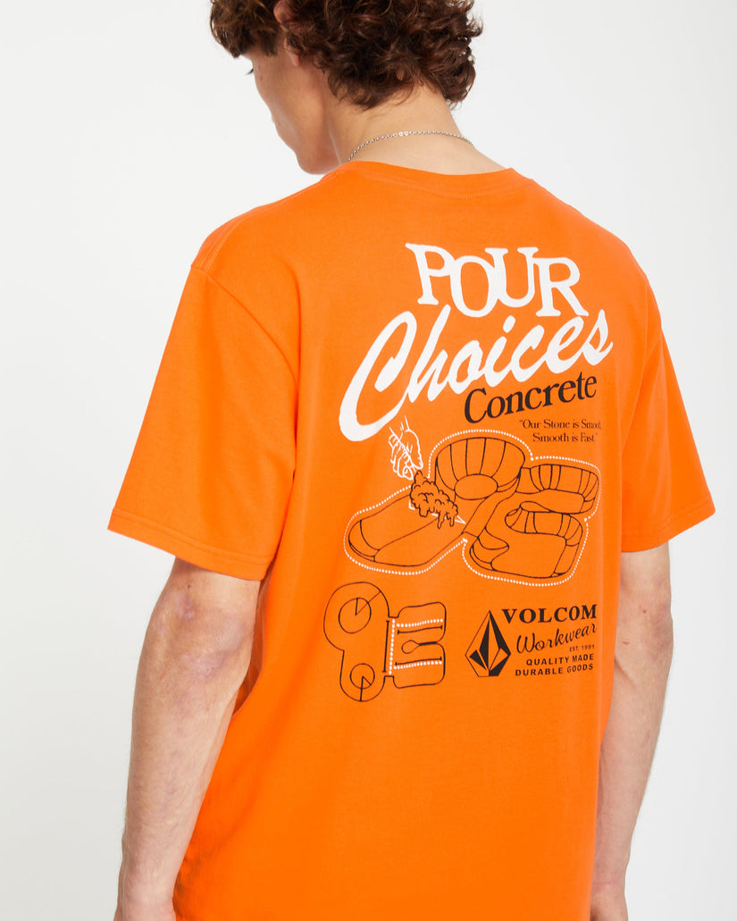 Camiseta Pour Choices - NEON ORANGE