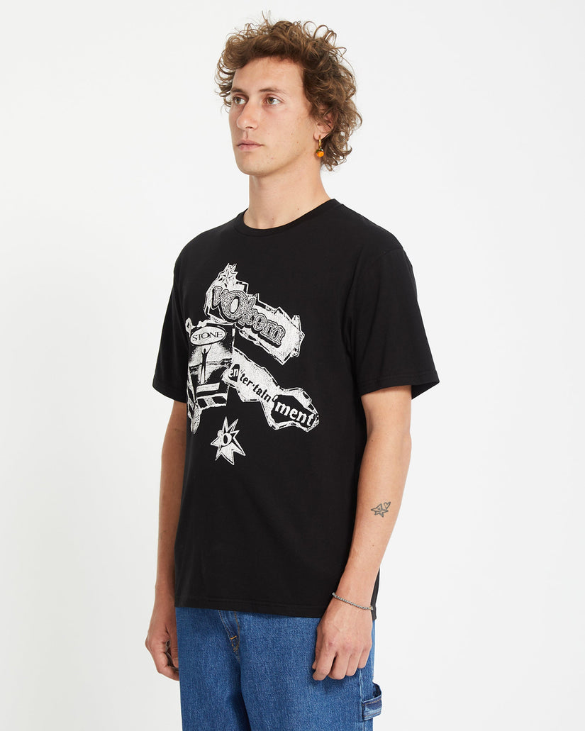 Camiseta V Ent - BLACK