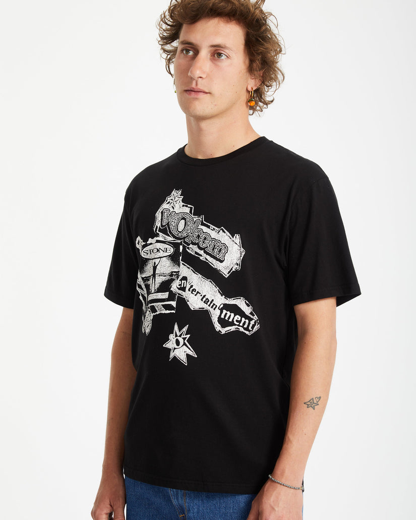 Camiseta V Ent - BLACK