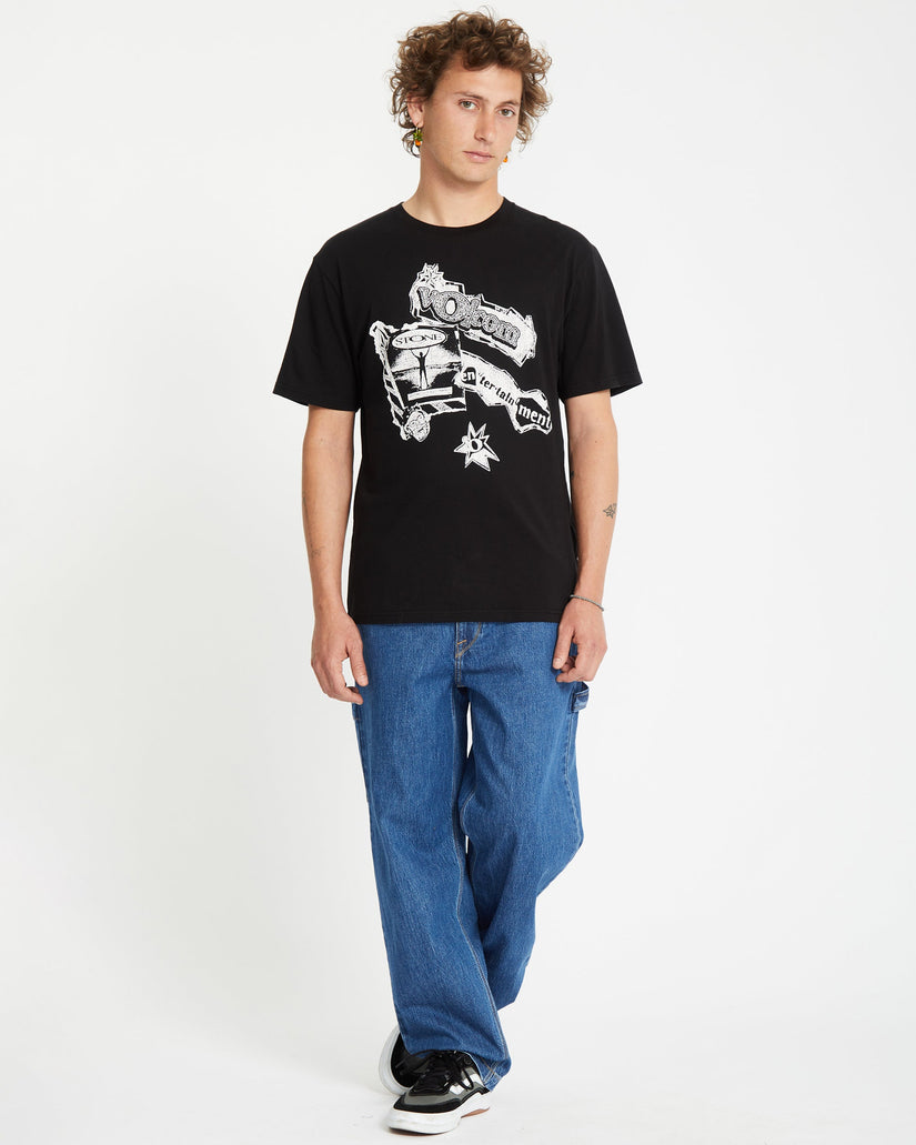 Camiseta V Ent - BLACK