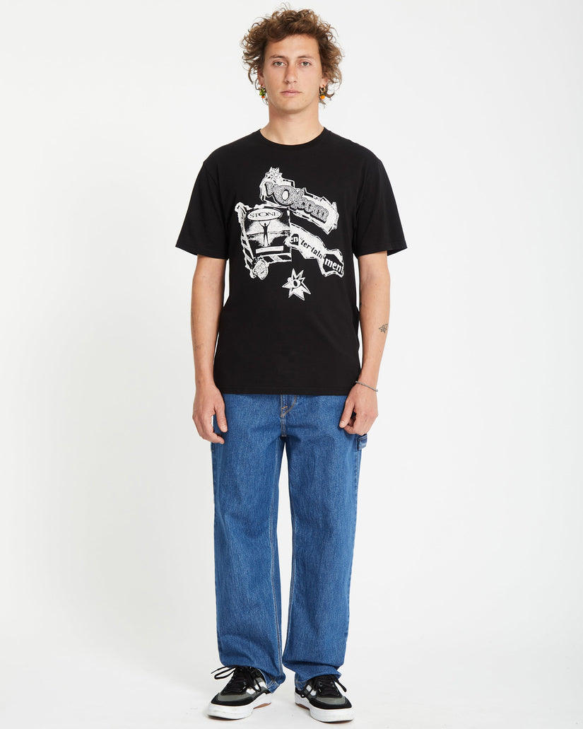 Camiseta V Ent - BLACK
