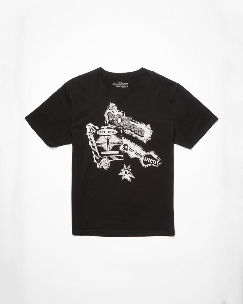 Camiseta V Ent - BLACK