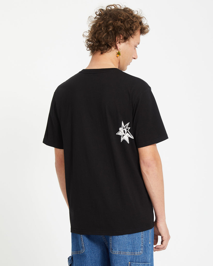 Camiseta V Ent - BLACK