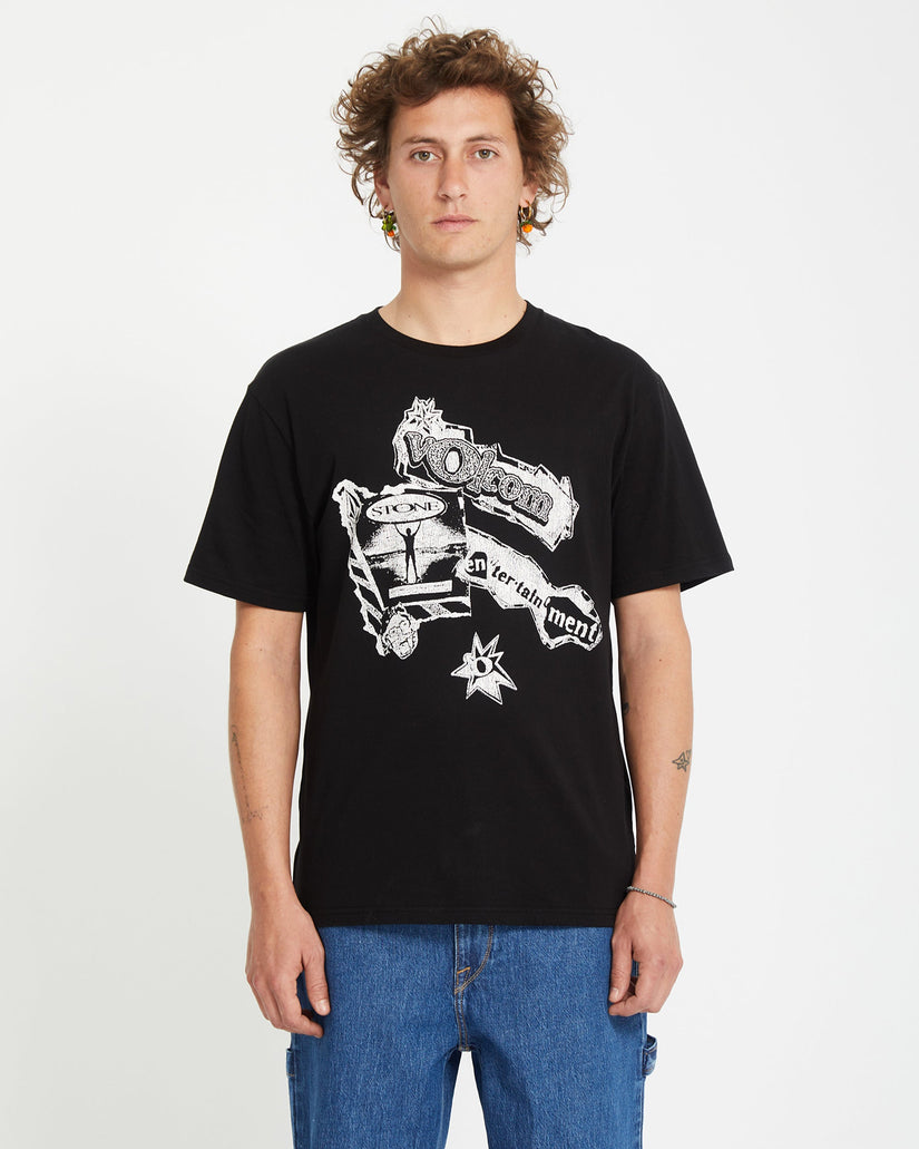 Camiseta V Ent - BLACK