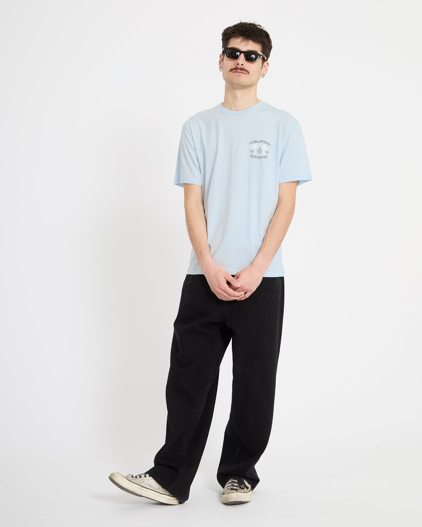 Camiseta 91 Palm - Light Blue Acid