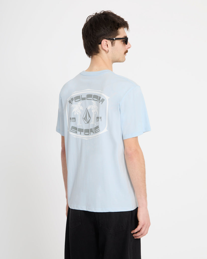 Camiseta 91 Palm - Light Blue Acid