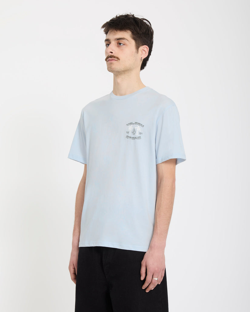 Camiseta 91 Palm - Light Blue Acid