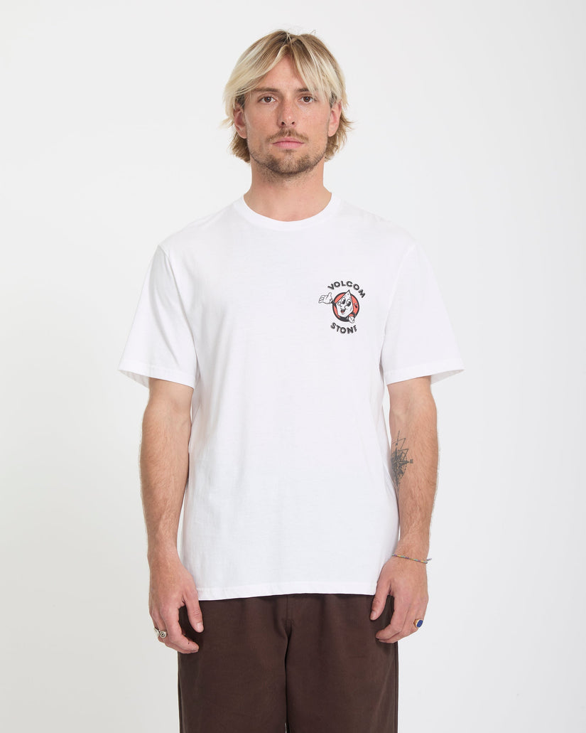 Camiseta Miste Stone - White