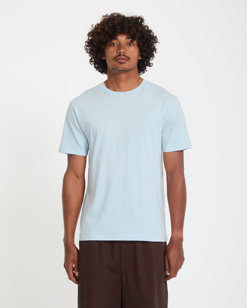 Camiseta Stone Blanks - Light Blue Acid