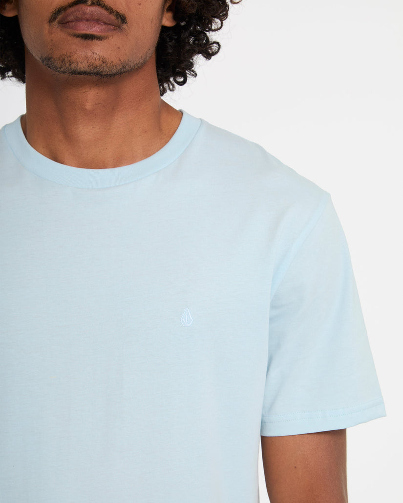 Camiseta Stone Blanks - Light Blue Acid