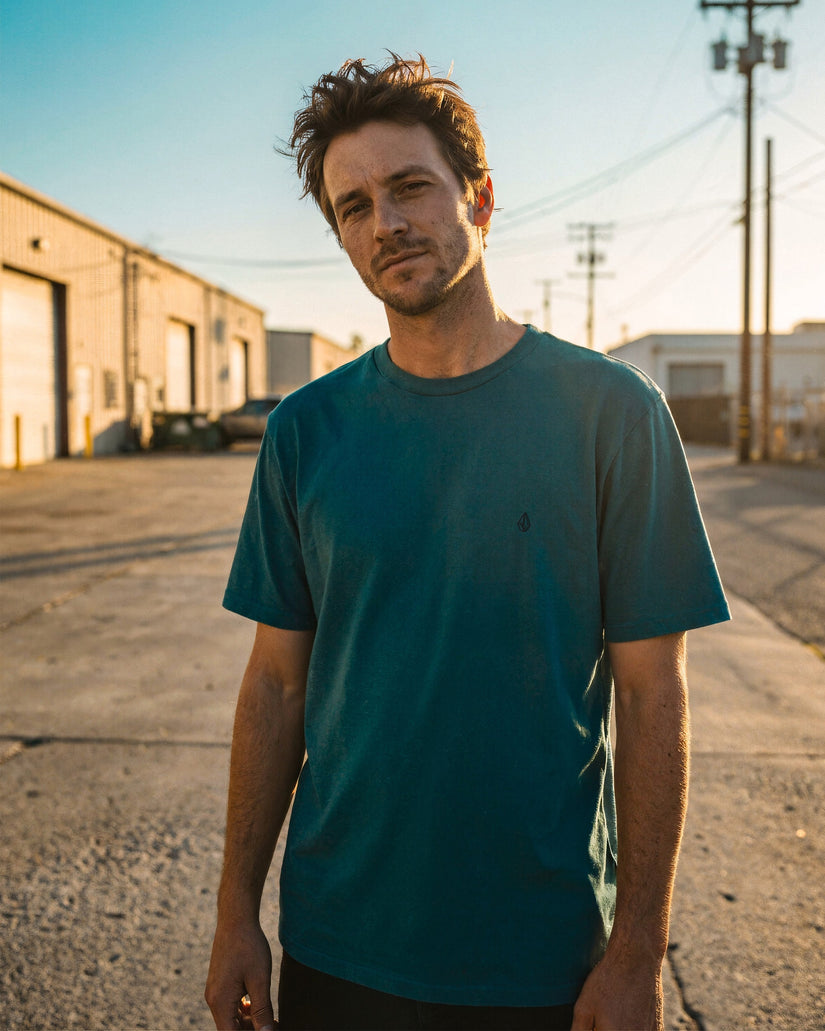Camiseta Stone Blanks - Rifle Green