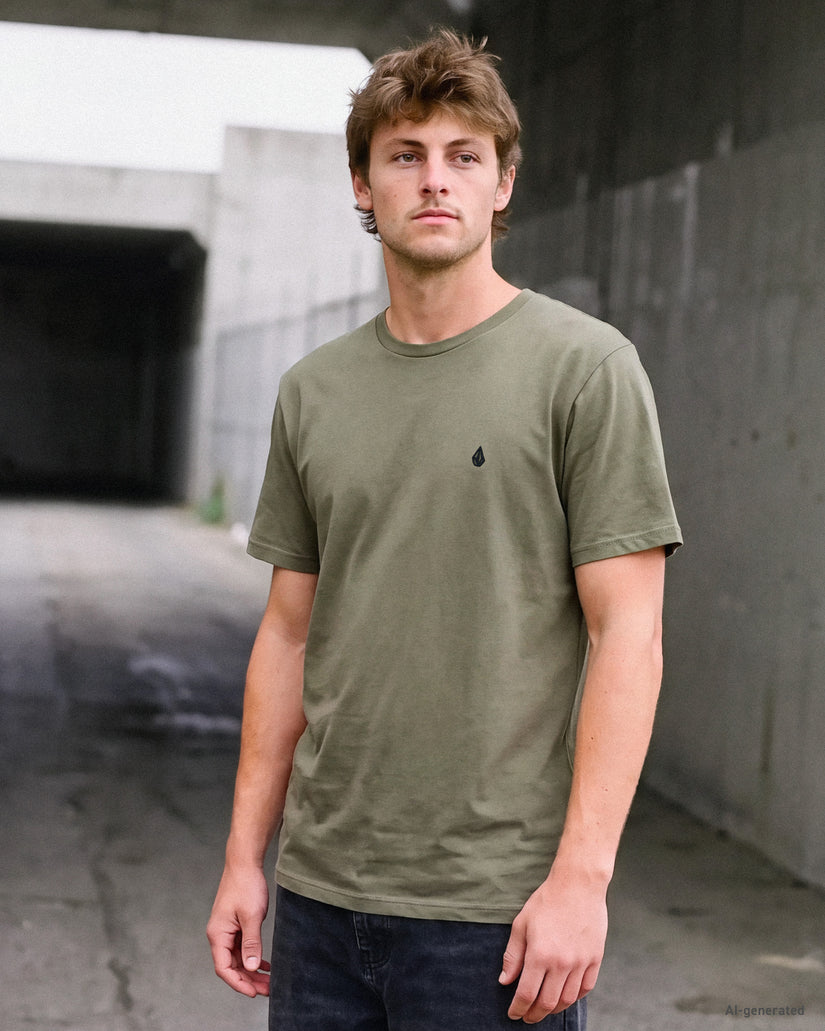 Camiseta Stone Blanks - Wintermoss
