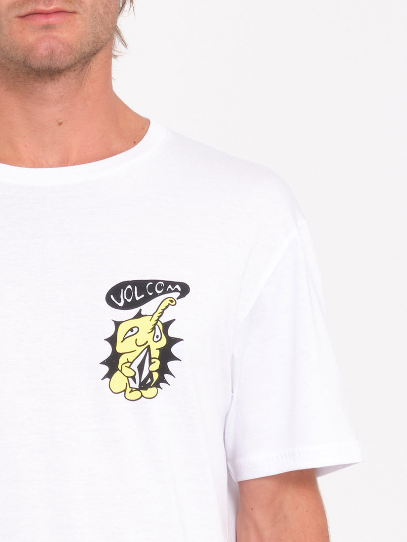 Camiseta Santi Stoned - White