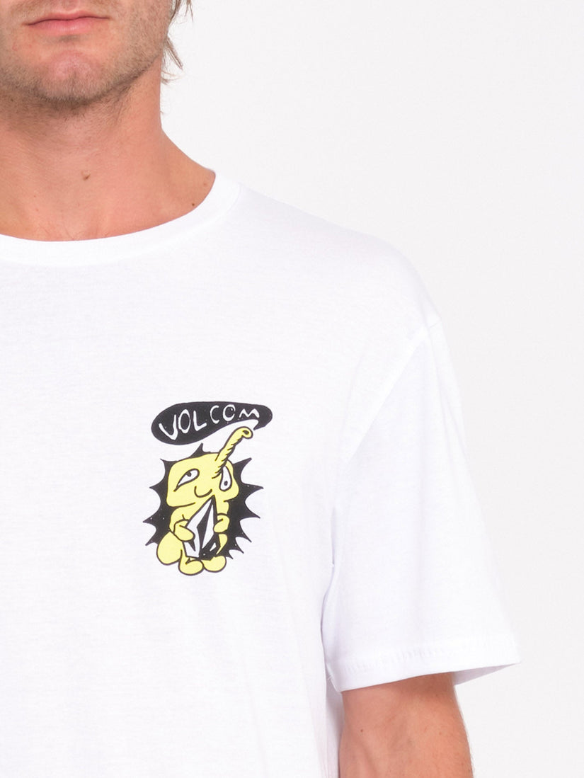 Camiseta Santi Stoned - White