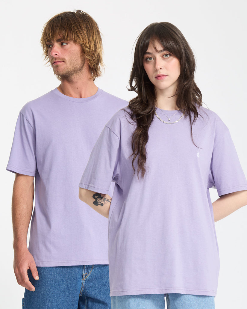 Camiseta Stone Blanks - Purple Ash