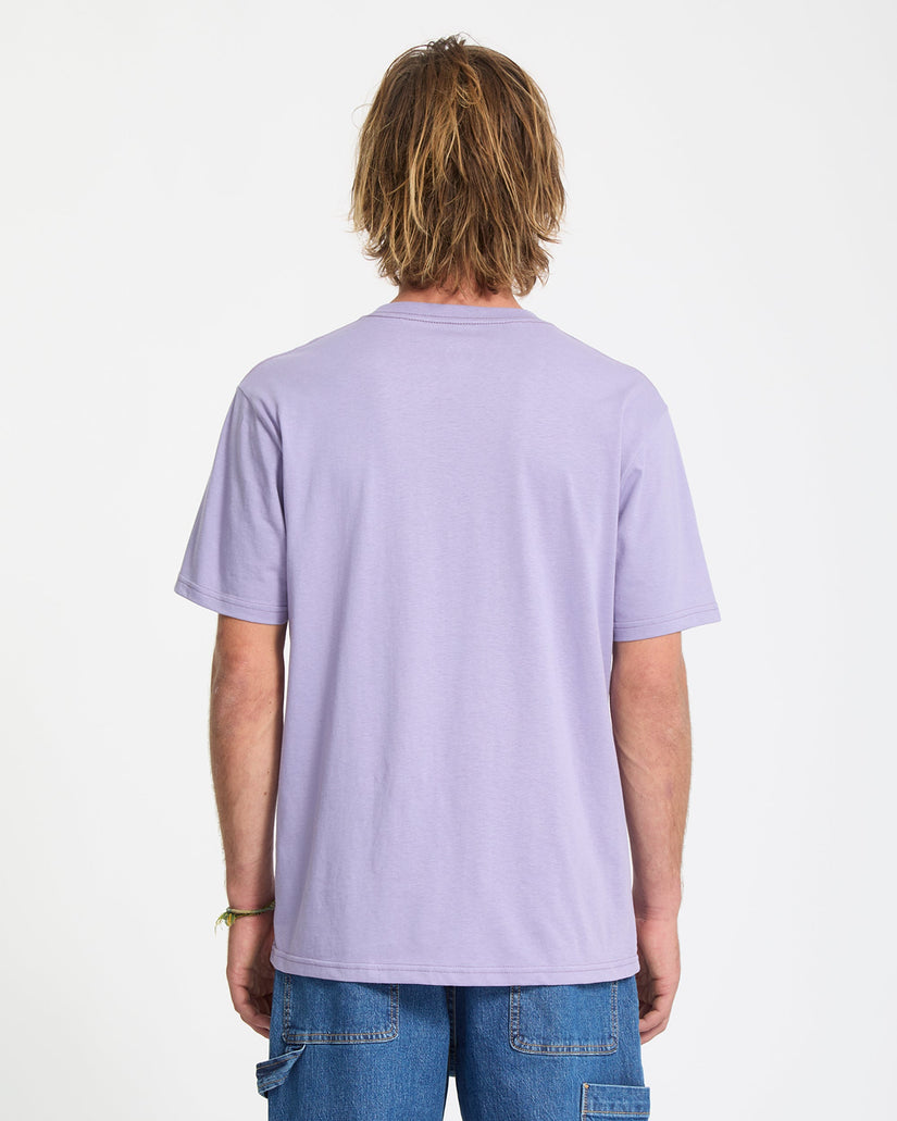 Camiseta Stone Blanks - Purple Ash