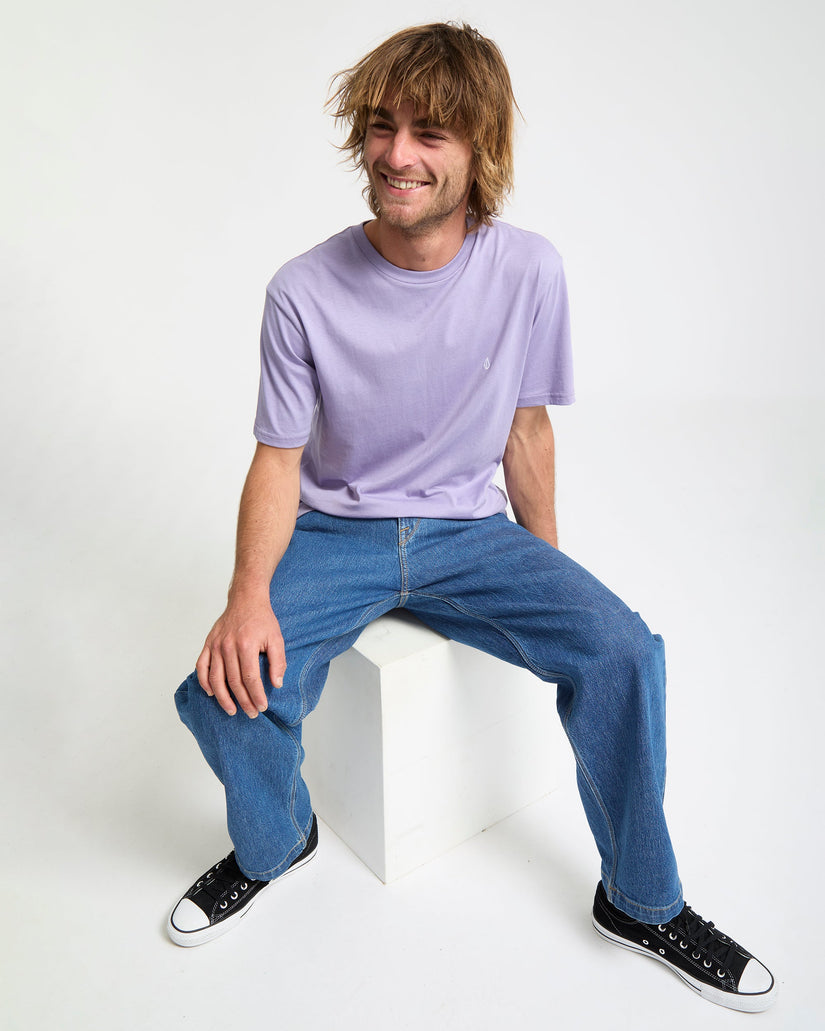 Camiseta Stone Blanks - Purple Ash