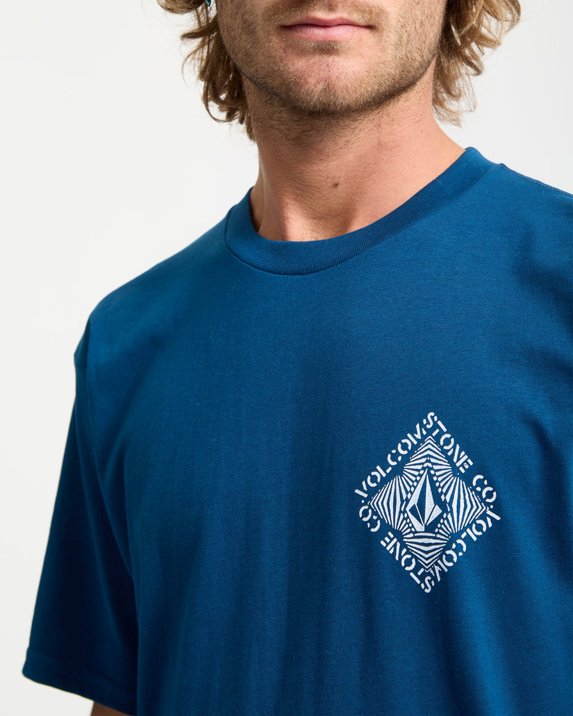 Camiseta Obtical - Cosmic Blue