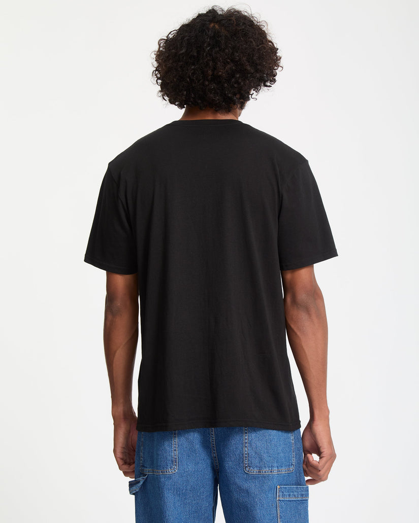 Camiseta Longo Cats - Black