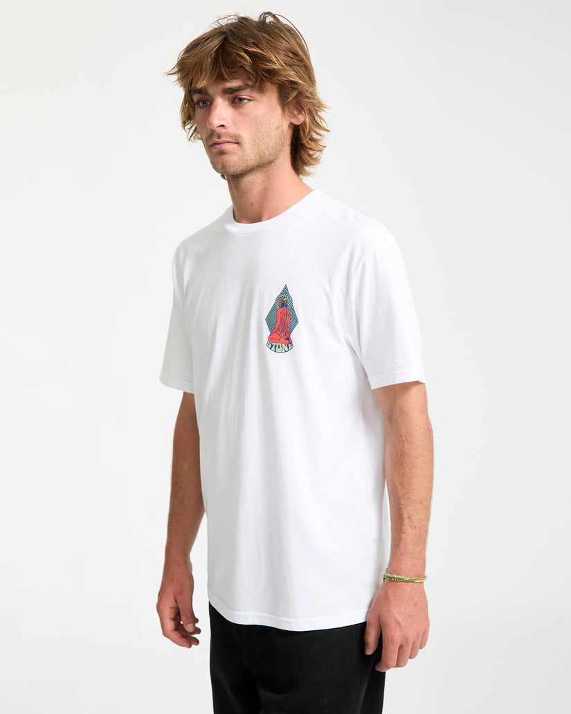 Camiseta Psychback - White