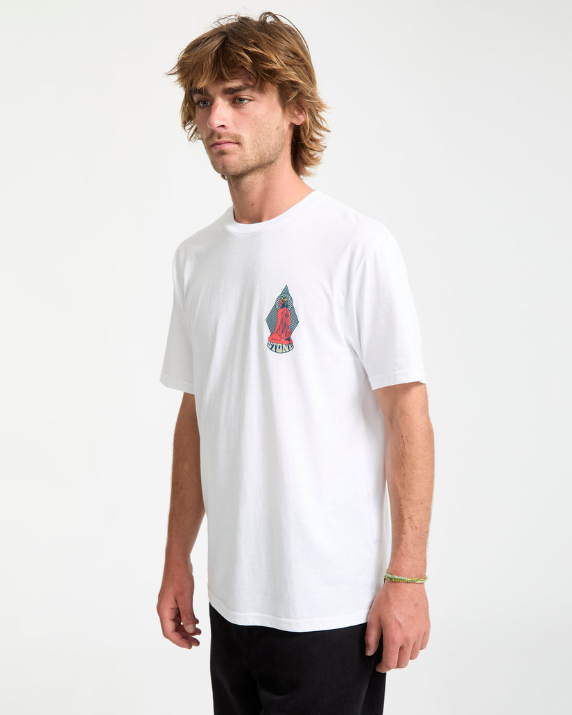 Camiseta Psychback - White