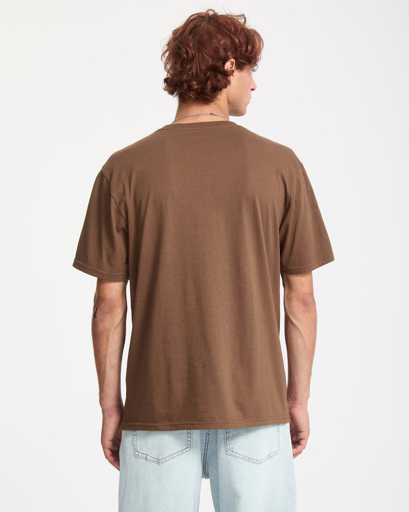 Camiseta Angle Iron - Brown Stone