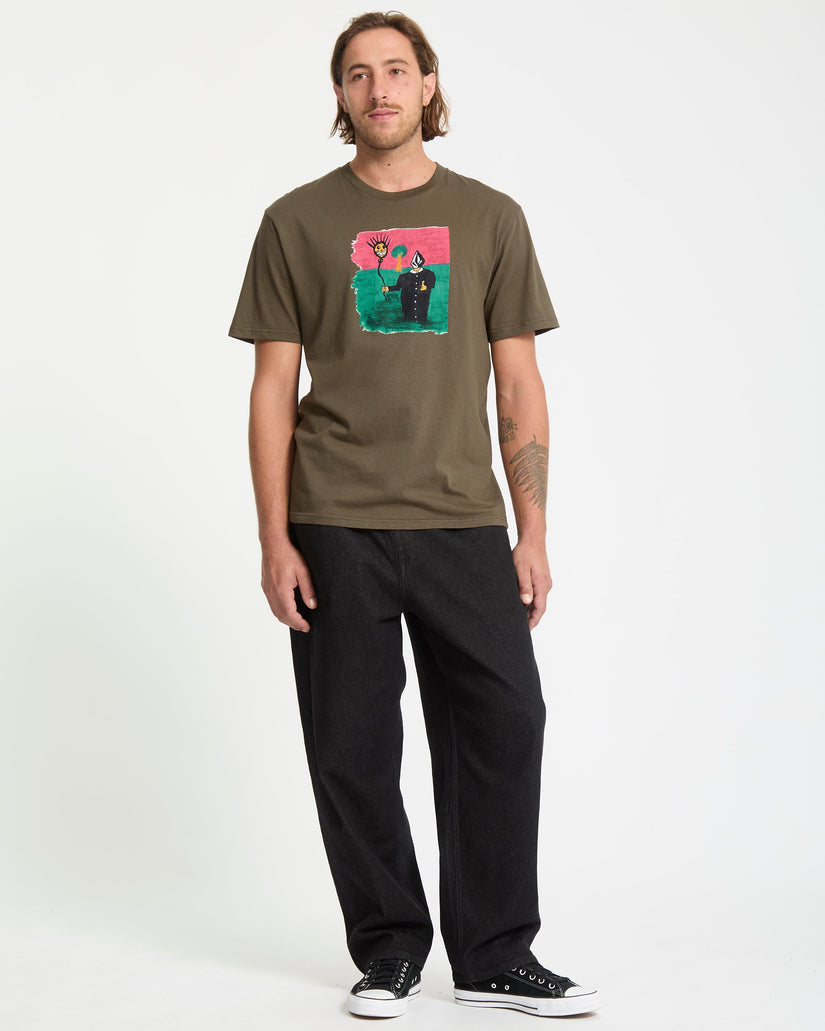 Camiseta Issam - Sage Leaf