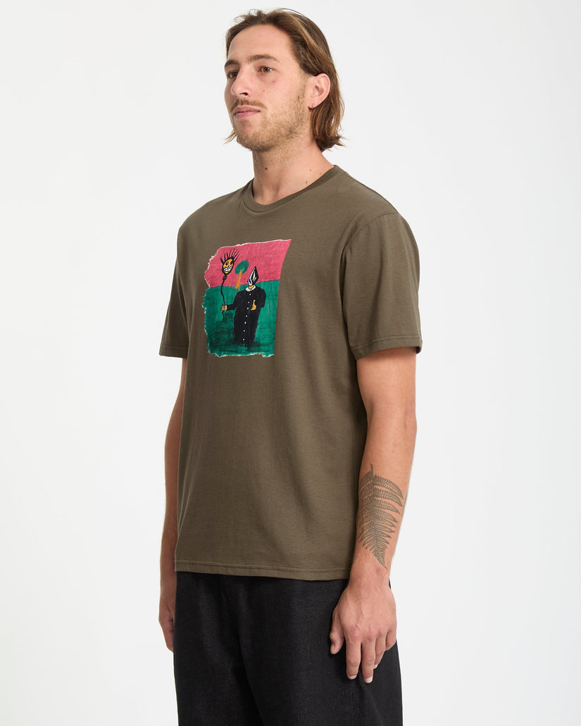 Camiseta Issam - Sage Leaf
