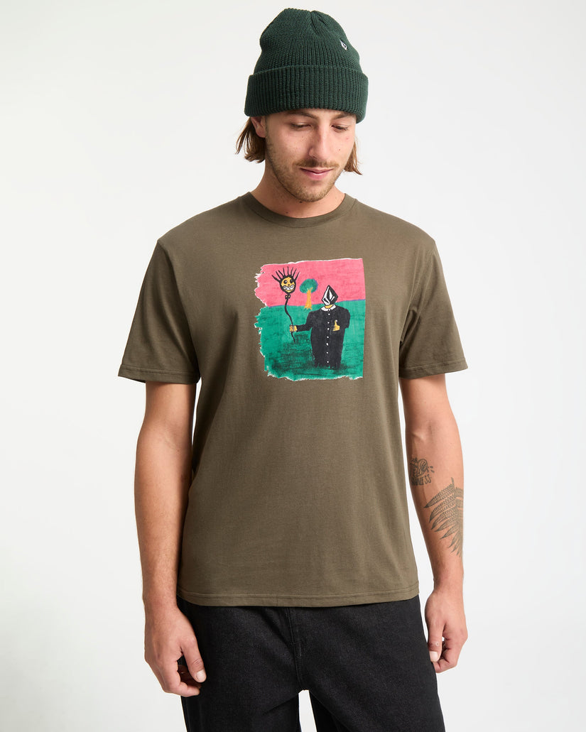 Camiseta Issam - Sage Leaf