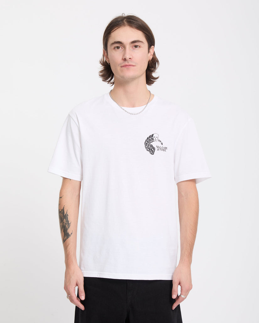 Camiseta Felix Skull - White