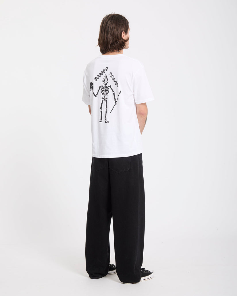 Camiseta Felix Skull - White