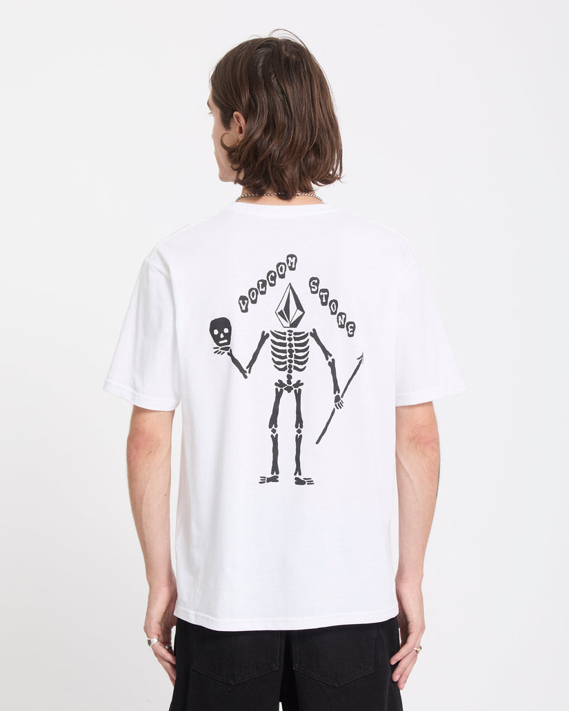 Camiseta Felix Skull - White
