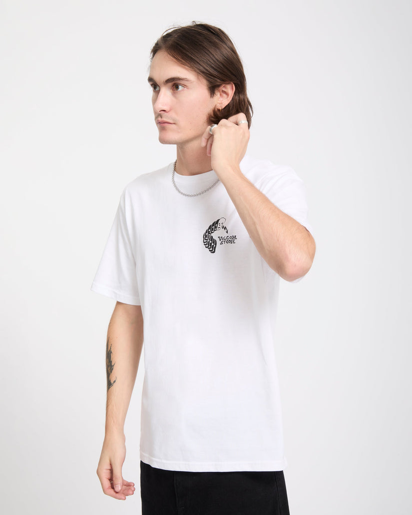 Camiseta Felix Skull - White
