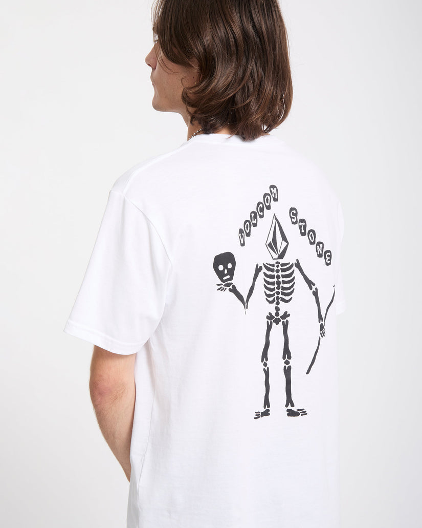 Camiseta Felix Skull - White