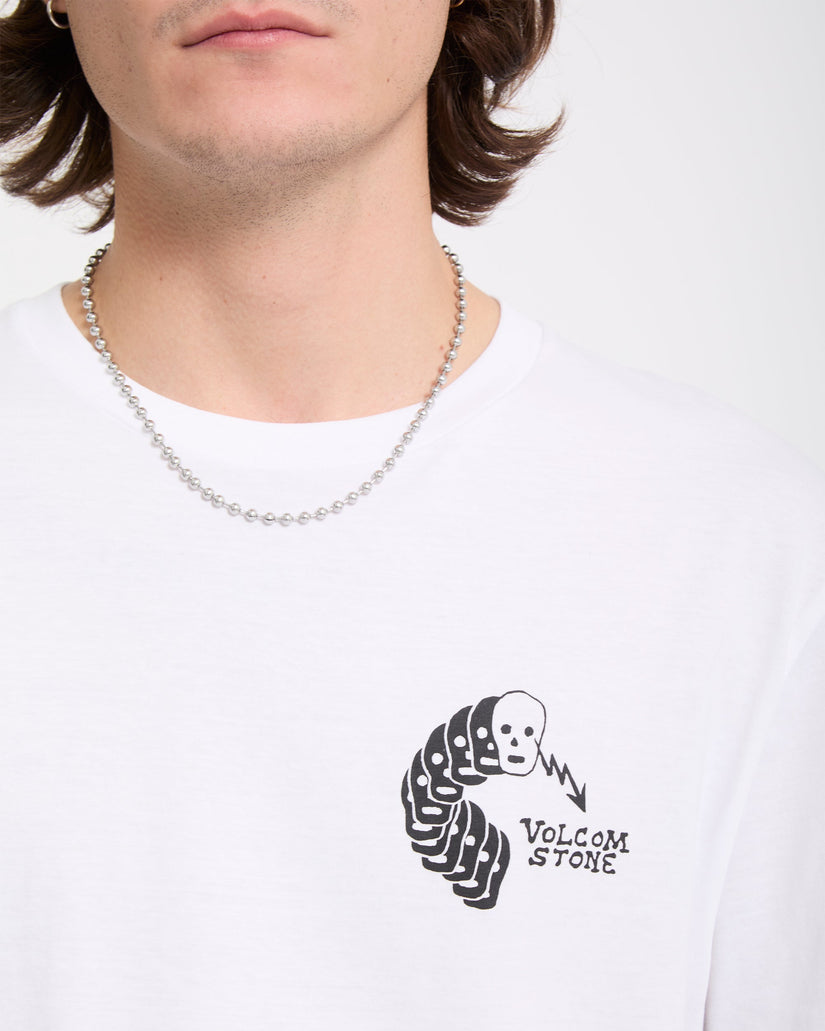 Camiseta Felix Skull - White