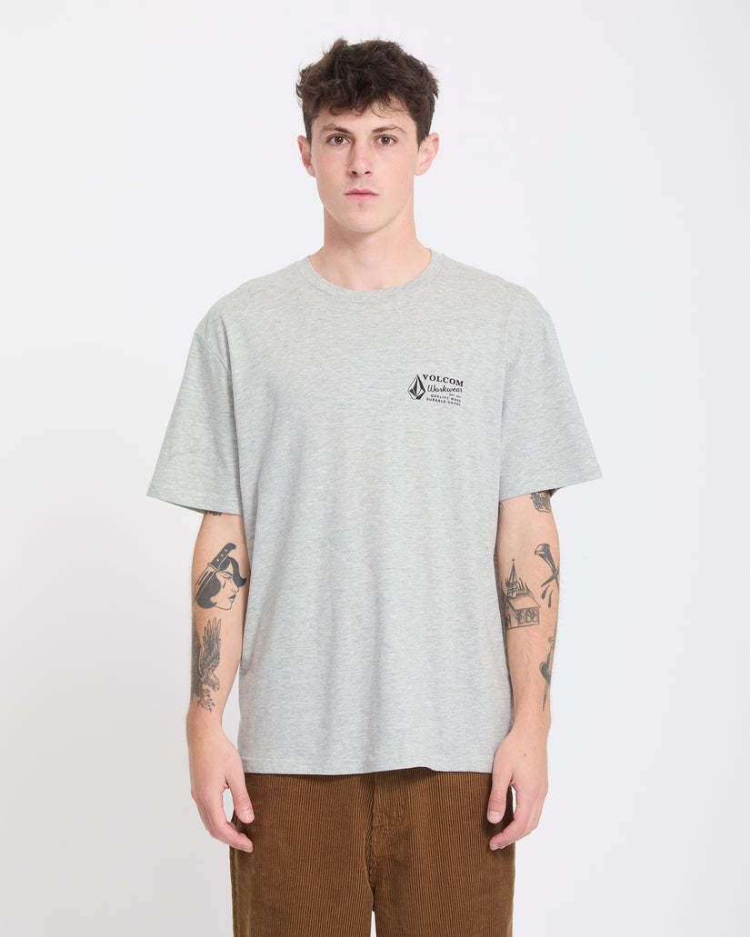 Camiseta Workwear - Heather Grey